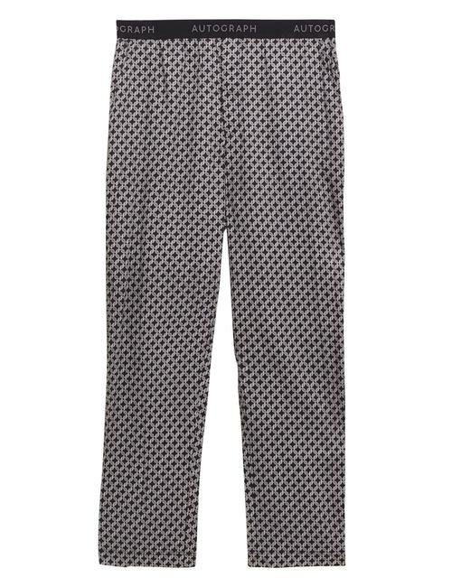 Siyah Pamuklu Tencel™ Pijama Altı