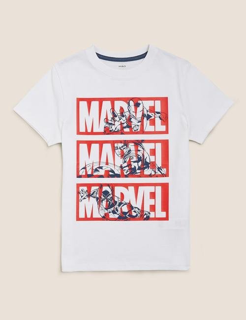 Beyaz Marvel™ T-Shirt