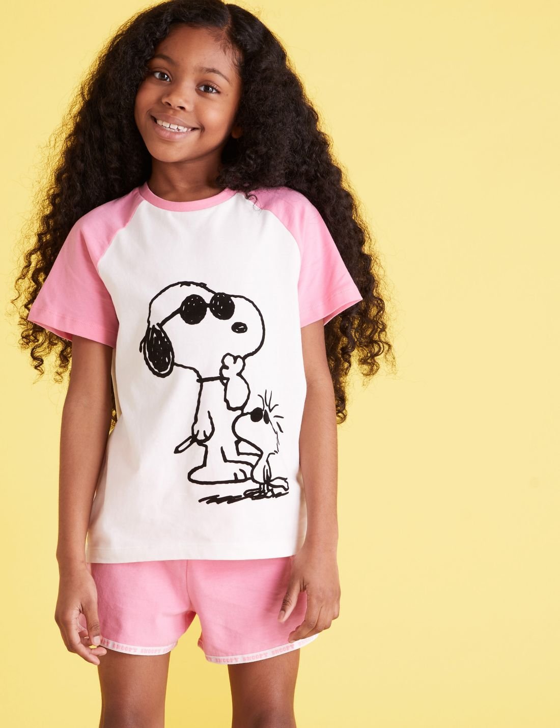 Saf Pamuklu Snoopy™ Pijama Takımı (6-16 Yaş)