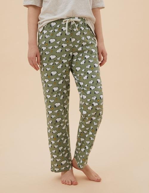 Yeşil Snoopy™ Pijama Takımı