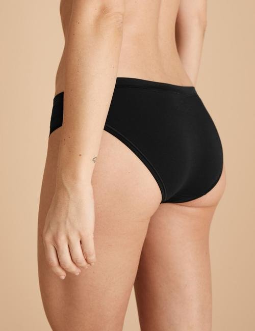 Siyah 3'lü Flexifit™ Bikini Külot