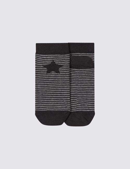 Multi Renk 5'li Yıldız Desenli Çorap