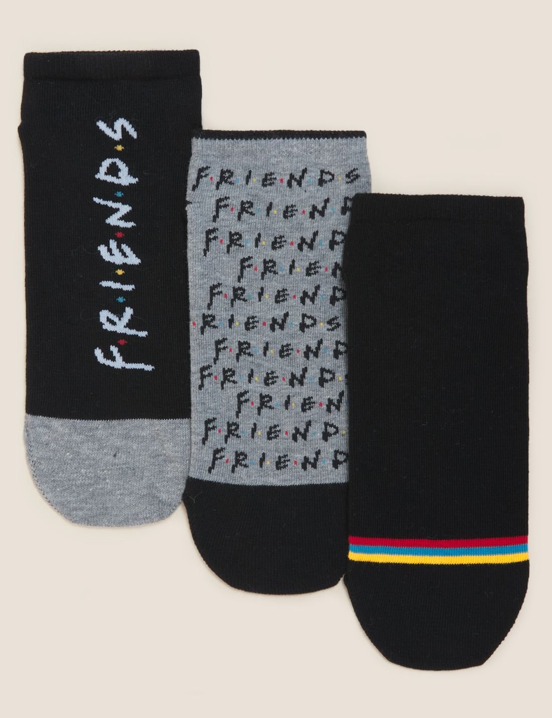 Friends™ 3'lü Trainer Çorap Seti