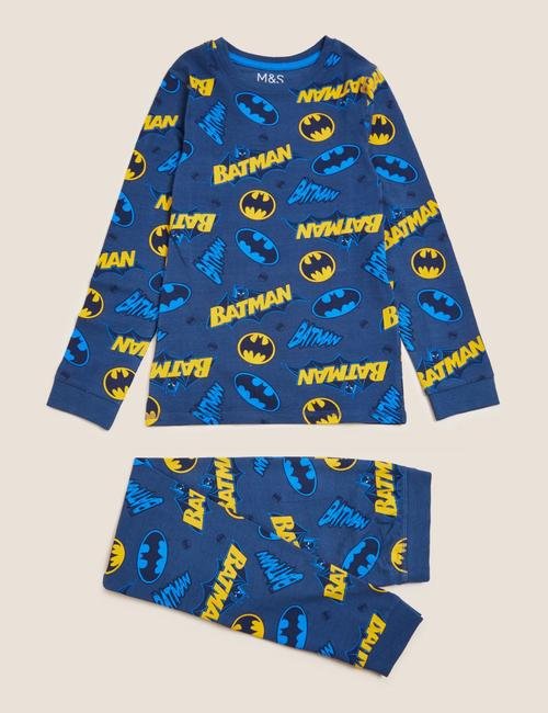 Multi Renk Batman™ Pijama Takımı (3-12 Yaş)
