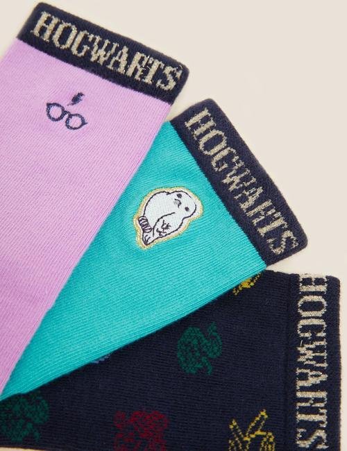 Mavi 3'lü Harry Potter™ Çorap