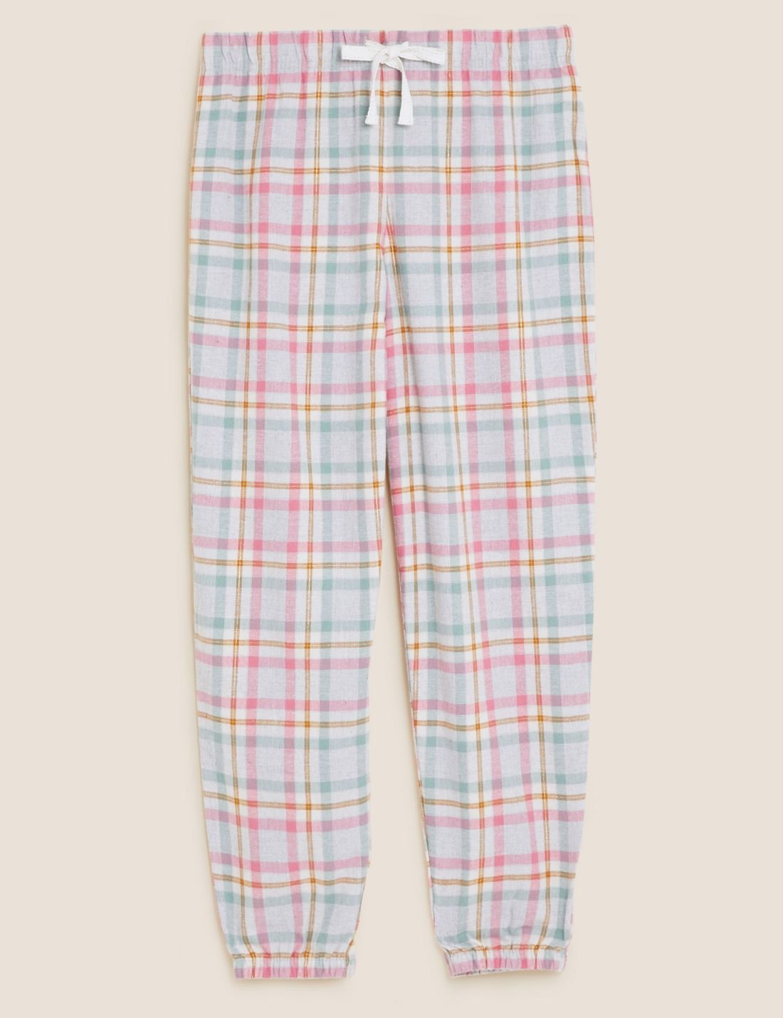 Kareli Jogger Pijama Altı