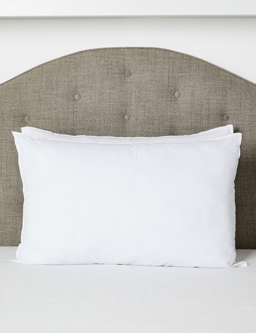 Beyaz Saf Pamuklu 2'li Comfortably Cool Yastık Seti