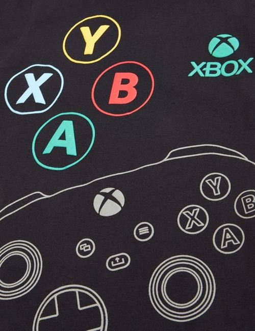Multi Renk Saf Pamuklu Xbox™ Pijama Takımı (6-16 Yaş)