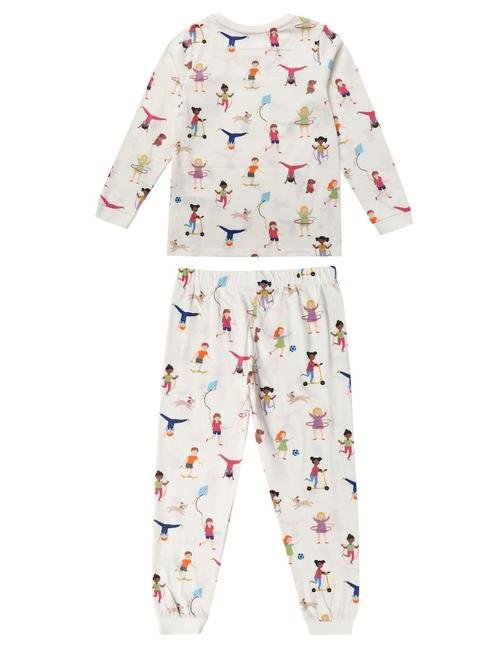 Multi Renk 2'li Uzun Kollu Pijama Takımı