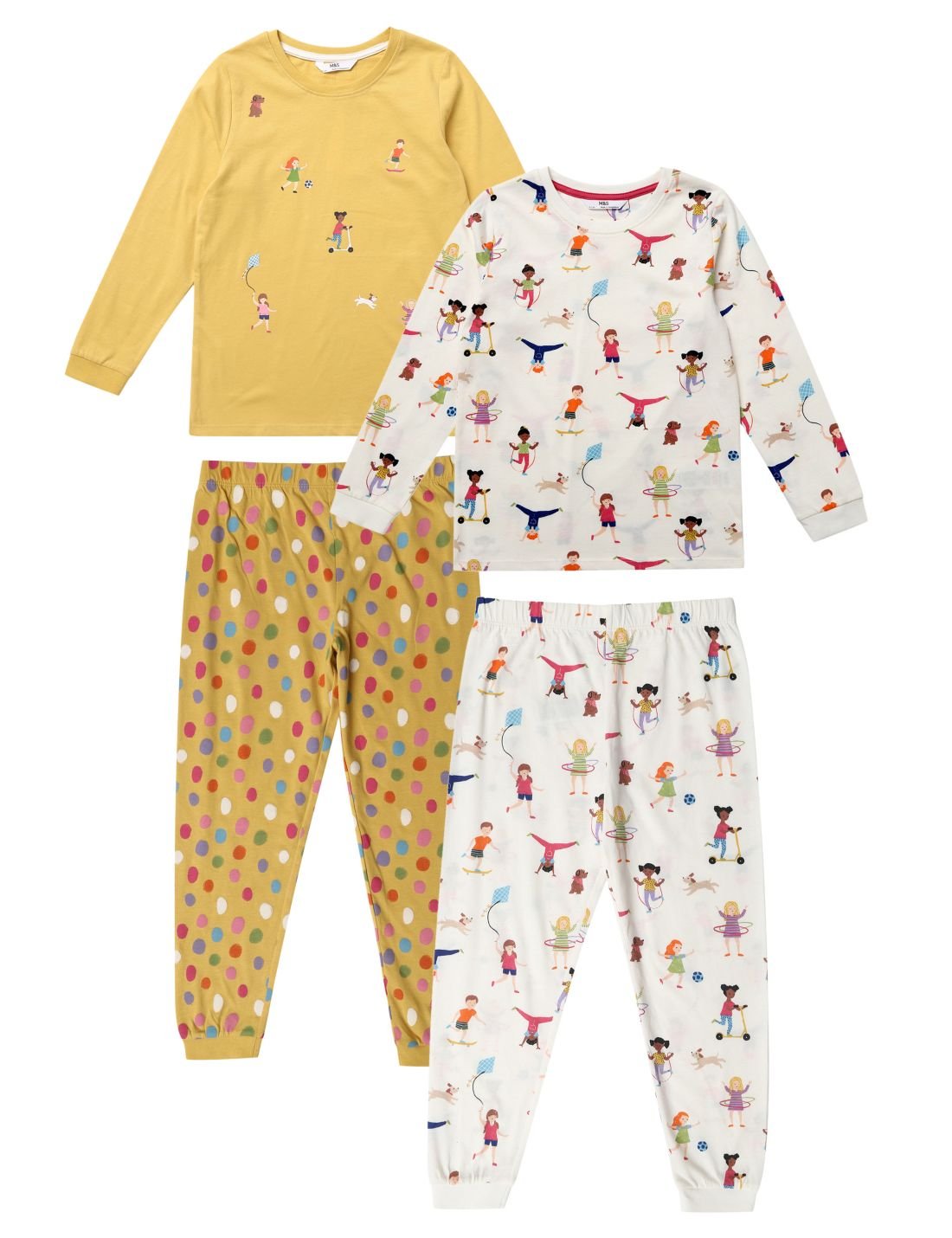 2'li Uzun Kollu Pijama Takımı