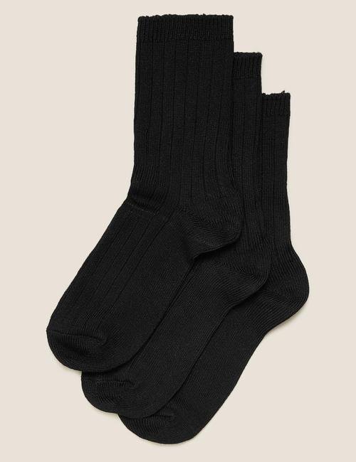 Siyah 3'lü Sumptuously Soft™ Çorap Seti