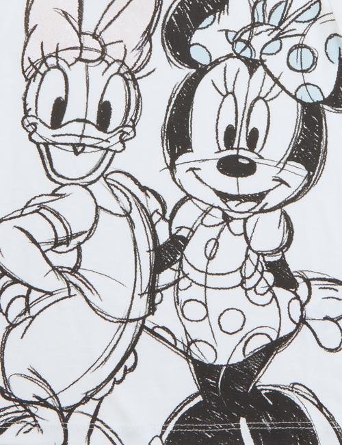 Pembe Saf Pamuklu 2'li Minnie Mouse™ T-Shirt (2-7 Yaş)