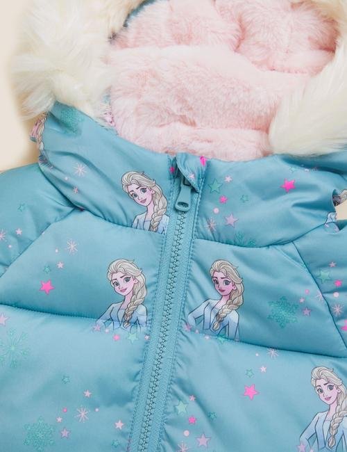 Mavi Stormwear™ Disney Frozen™ Puffer Şişme Mont (2-10 Yaş)