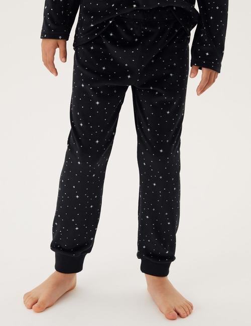 Multi Renk Star Wars™ Kadife Pijama Takımı (5-14 Yaş)