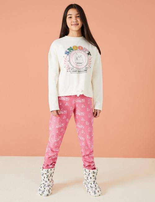 Multi Renk Snoopy™ Pijama Takımı (2-16 Yaş)