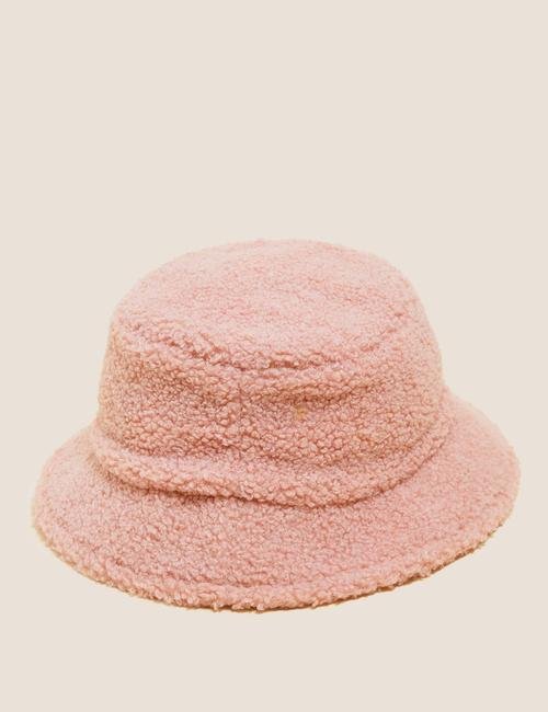 Pembe Polar Bucket Şapka (1-13 Yaş)