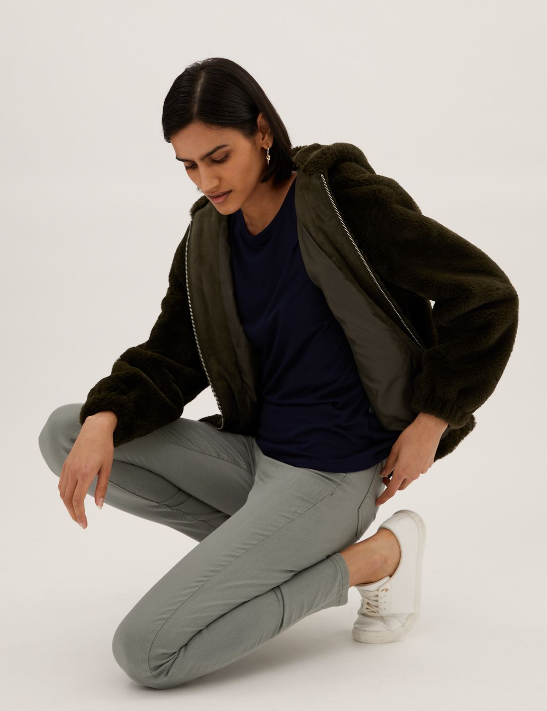 Yüksek Bel Jegging Jean Pantolon
