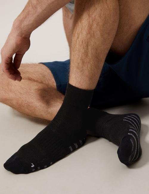 Siyah 5'li Spor Çorabı Seti