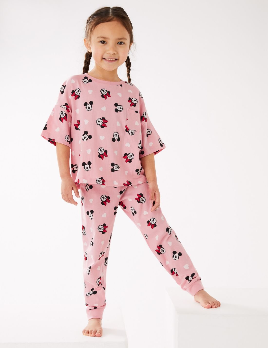 Saf Pamuklu Minnie Mouse™ Pijama Takımı (2-7 Yaş)