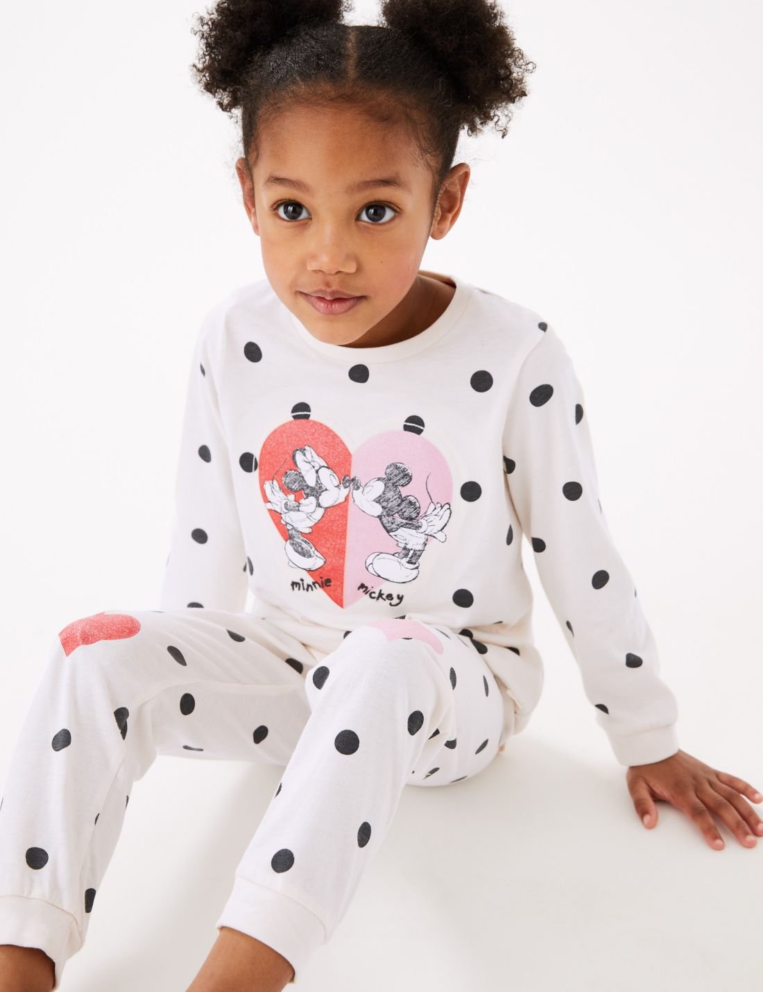 Saf Pamuklu Minnie Mouse™ Pijama Takımı (2-7 Yaş)