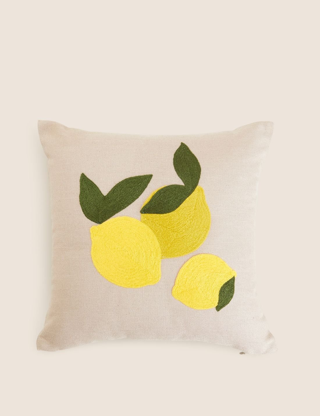Limon Desenli Yastık