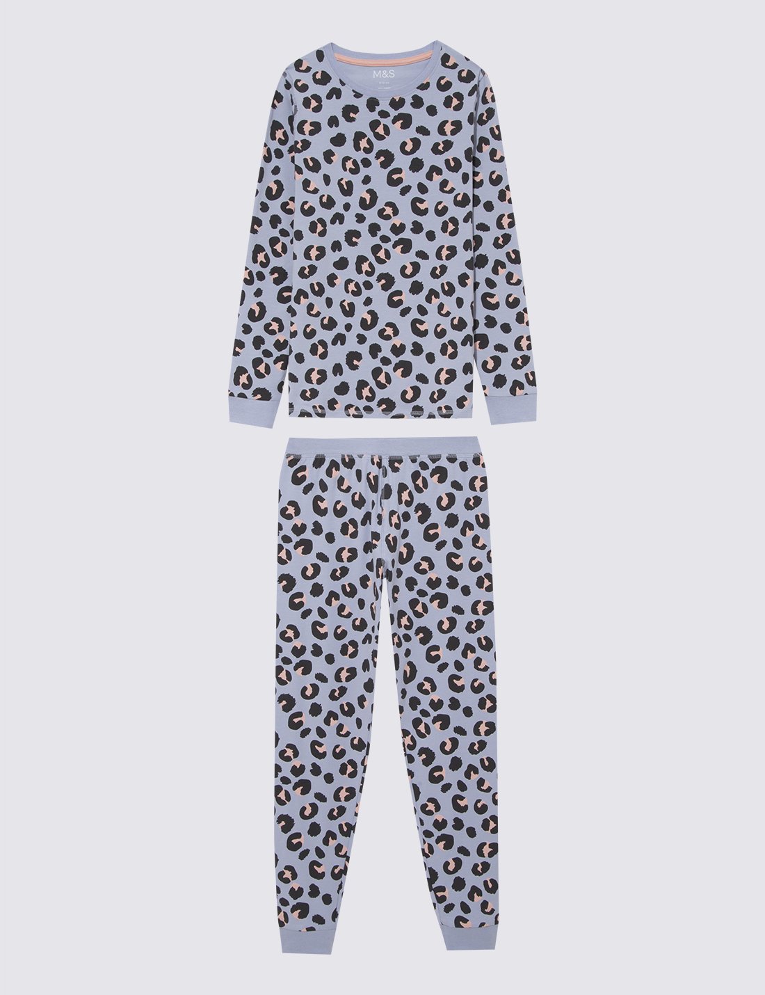 Leopar Desenli Pijama Takımı
