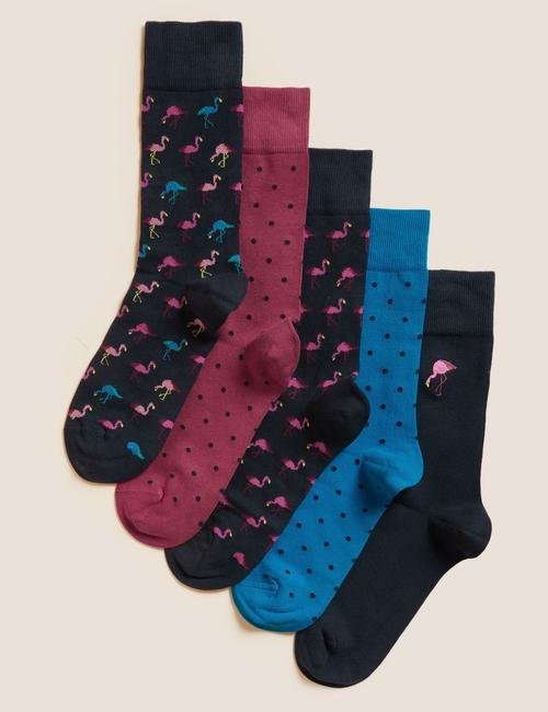Lacivert 5'li Cool & Fresh™ Çorap Seti