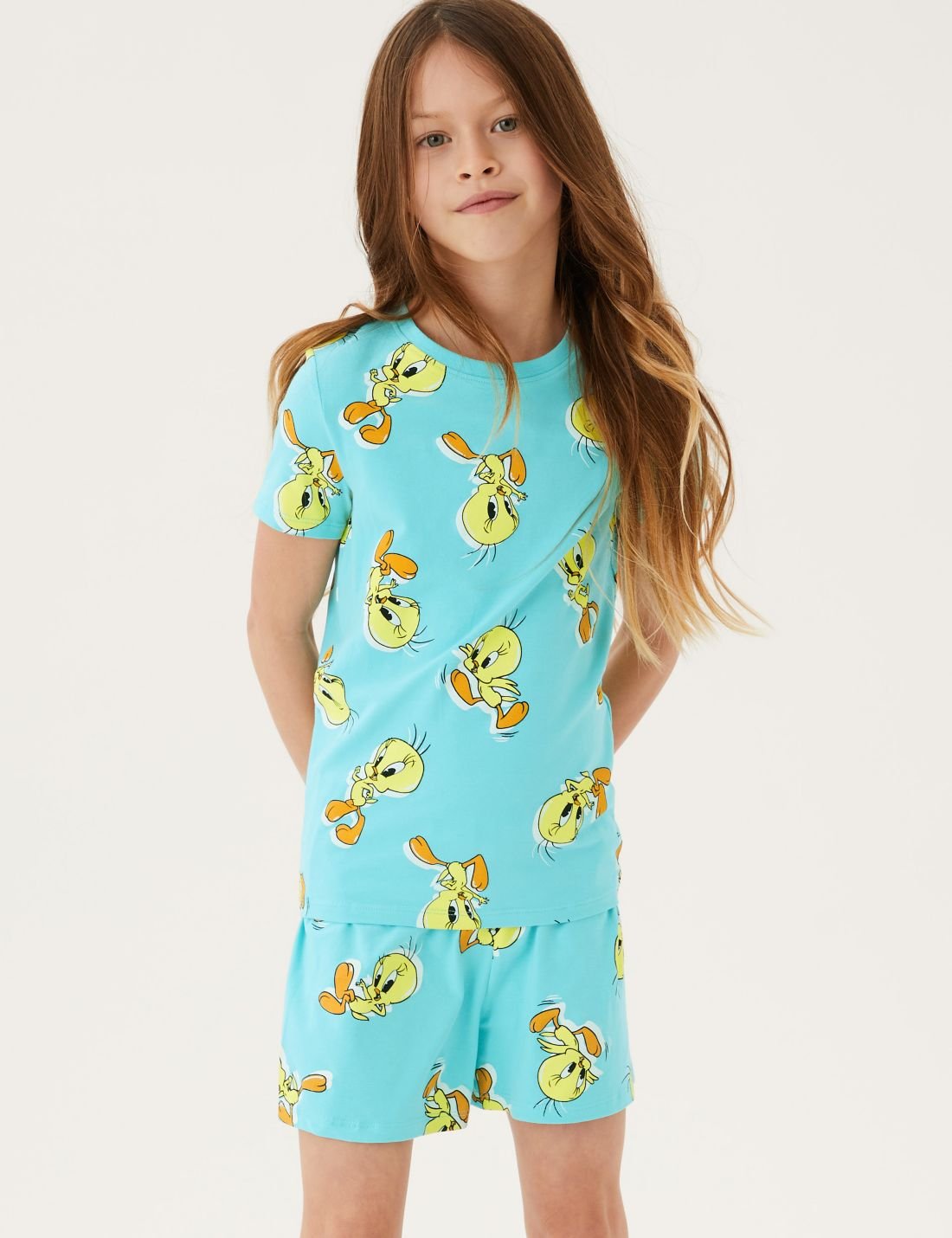 Tweety™ Kısa Kollu Pijama Takımı (6-16 Yaş)