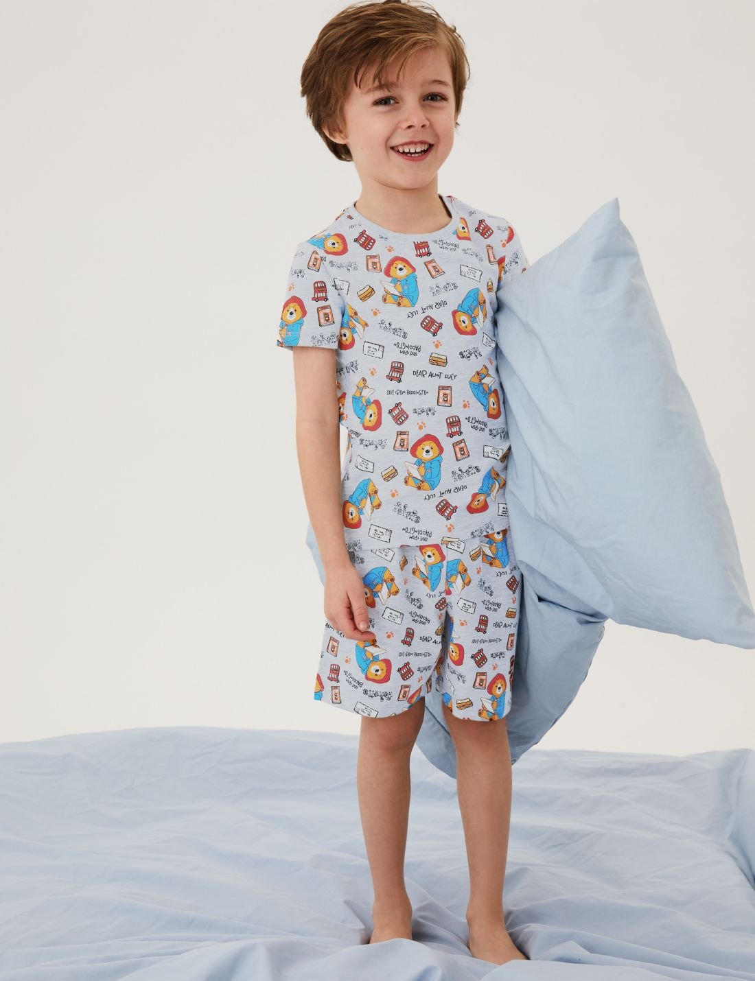 Paddington™ Kısa Kollu Pijama Takımı (1-7 Yaş)
