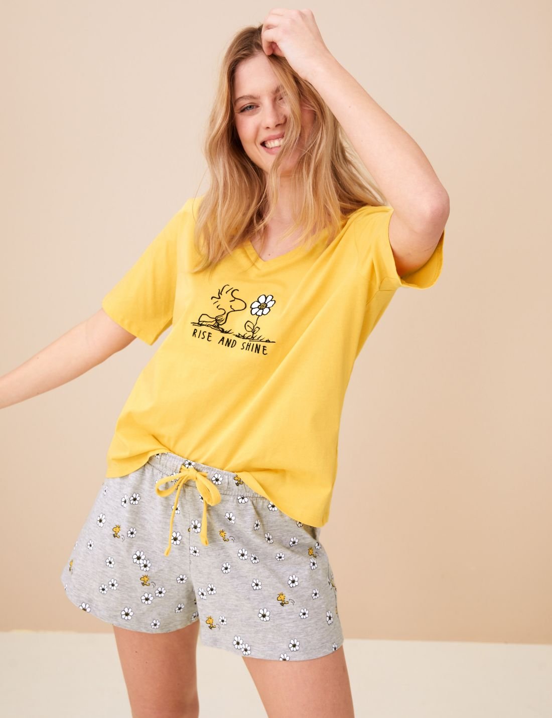 Snoopy™ Kısa Kollu Pijama Takımı