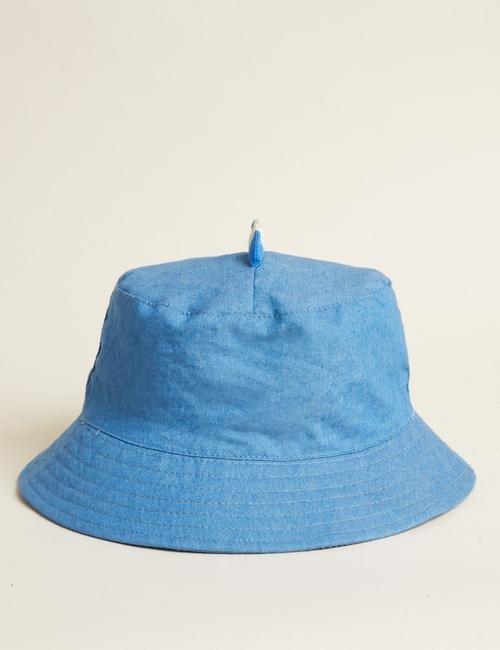 Mavi 3D Detaylı Şapka