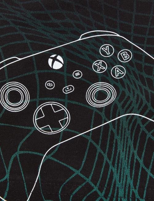 Siyah Xbox™ Deniz Şortu (6-16 Yaş)