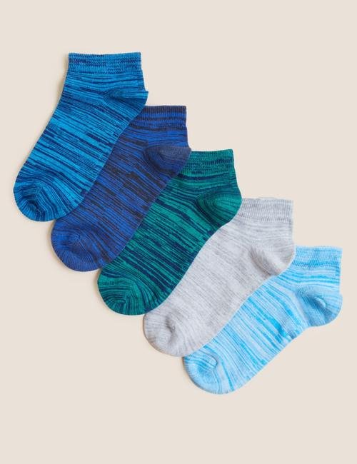 Multi Renk 5'li Desenli Çorap (1-7 Yaş)