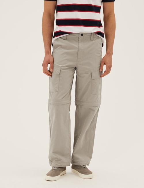 Gri Regular Fit Stormwear™ Kargo Pantolon