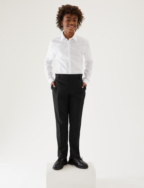 Siyah Slim Fit Okul Pantolonu (2-18 Yaş)