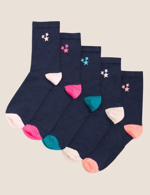Lacivert 5'li Sumptuously Soft™ Çorap Seti