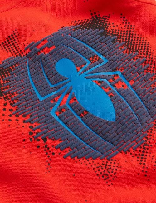 Kırmızı Spider-Man™ Kapüşonlu Sweatshirt (2-7 Yaş)
