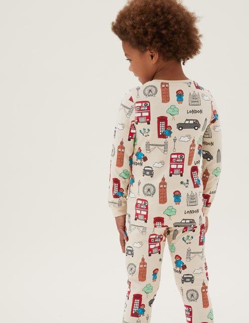 Multi Renk Paddington™ Uzun Kollu Pijama Takımı