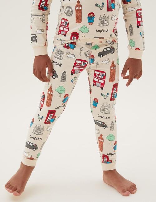 Multi Renk Paddington™ Uzun Kollu Pijama Takımı