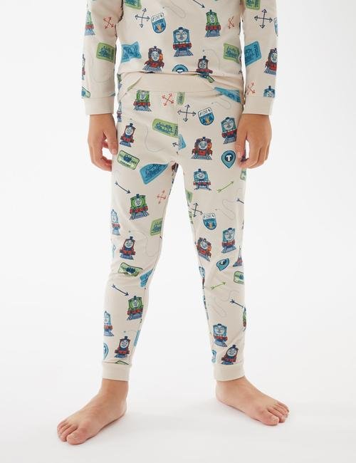 Gri Thomas&Friends™ Uzun Kollu Pijama Takımı (1-7 Yaş)