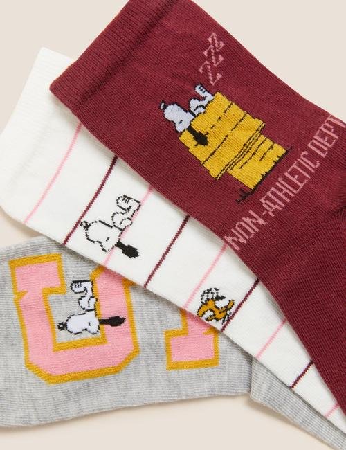 Gri 5'li Snoopy™ Çorap Seti