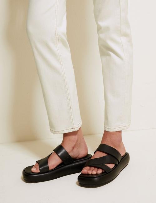 Krem Luxury Straight Leg Jean Pantolon