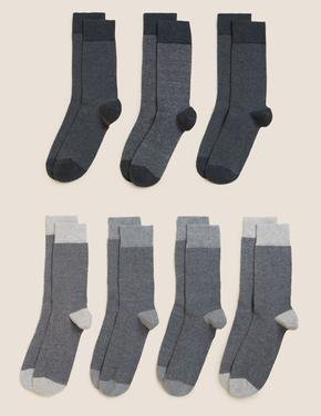 Erkek Gri 7'li Cool & Fresh™ Çorap Seti