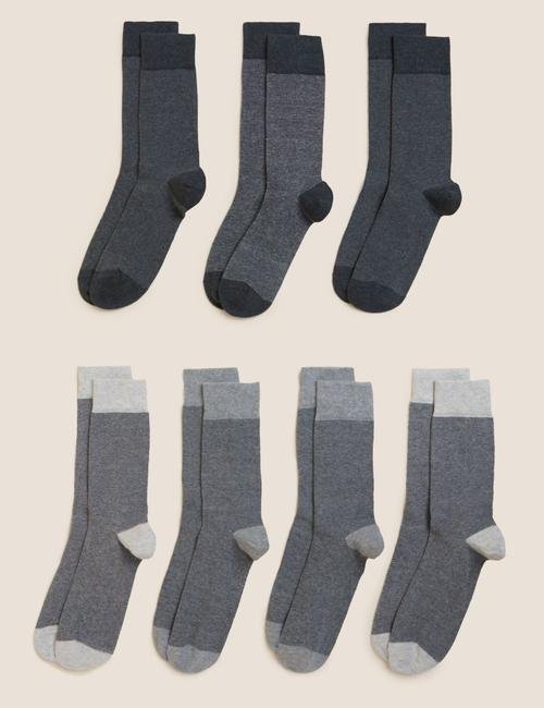 Gri 7'li Cool & Fresh™ Çorap Seti
