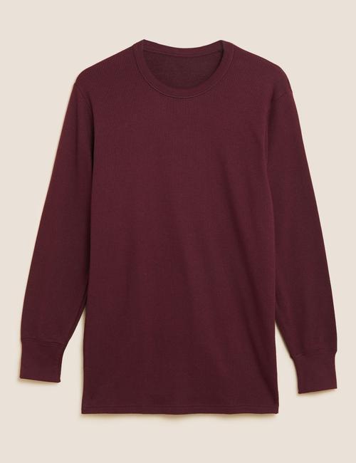 Bordo Uzun Kollu Medium Warmth Termal Atlet
