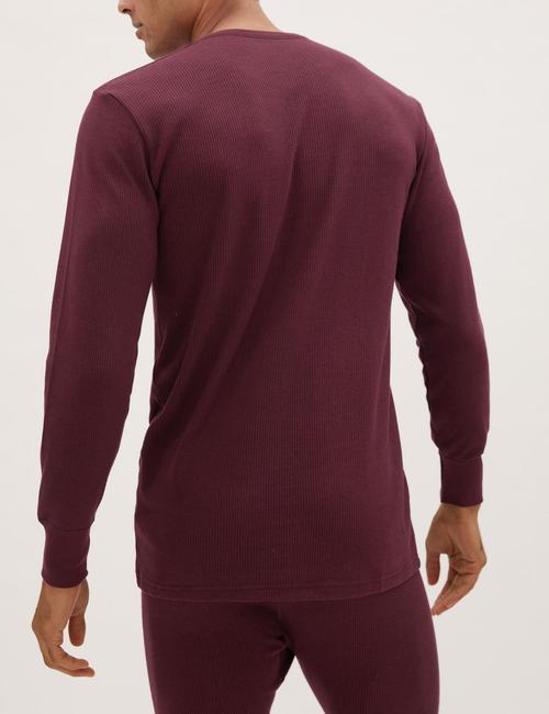 Bordo Uzun Kollu Medium Warmth Termal Atlet