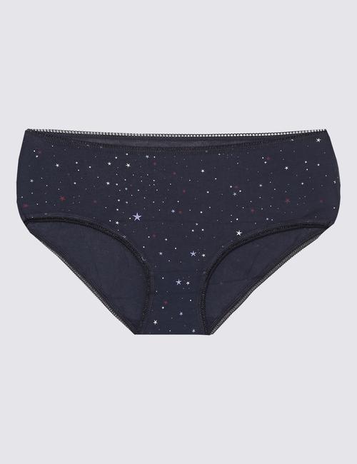 Koyu Kırmızı Mix 5'li Cotton Lycra® Short Külot Seti