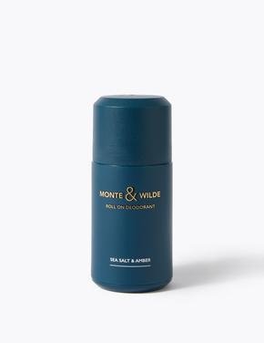 Kozmetik Renksiz Deniz Tuzu ve Amber Kokulu Roll on Deodorant 50 ml