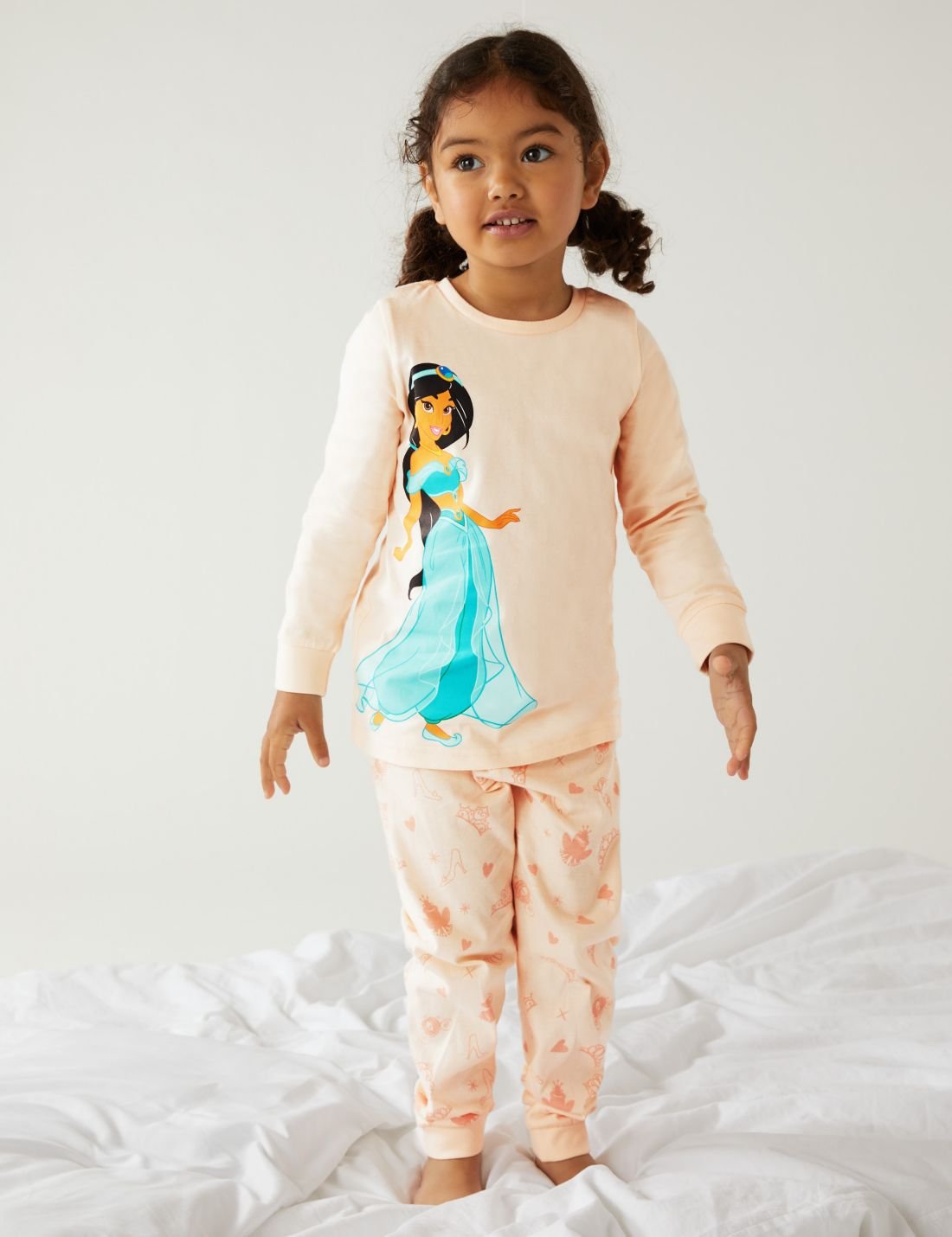 Saf Pamuklu Jasmine™ Pijama Takımı (2-10 Yaş)