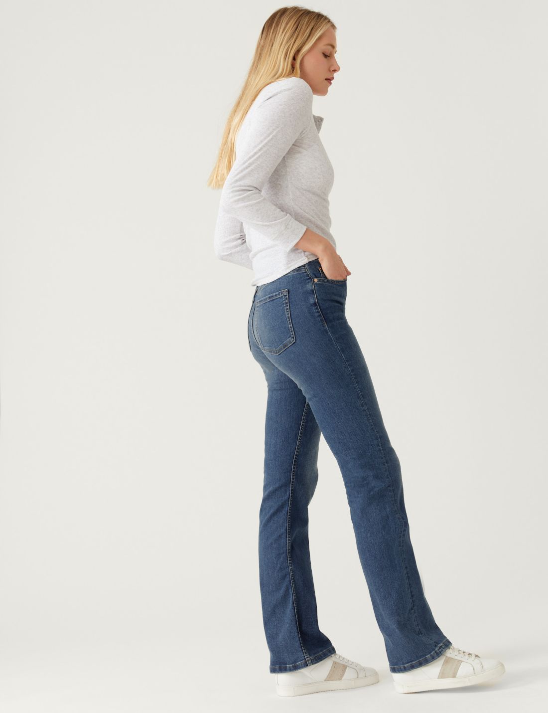 Bootcut Streç Jean Pantolon